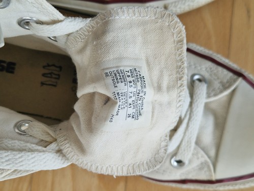 Converse Chuck Taylor All Star Chucks Sneaker Gr. 41 Weiß Damen Herren Schuhe - Bild 11 von 12
