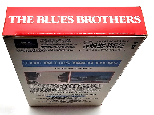 The Blues Brothers VHS 1990 MCA Universal Like New - Picture 7 of 14