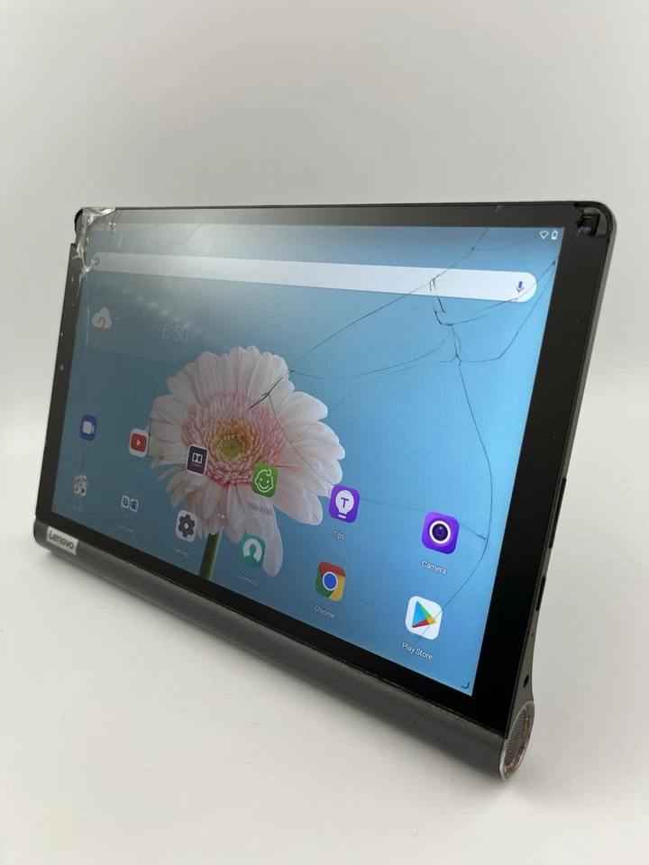 Lenovo Yoga Smart Tab YT-X705F Grey 10.1" 32GB Wi-Fi Android Tablet Cracked - Image 3 of 4
