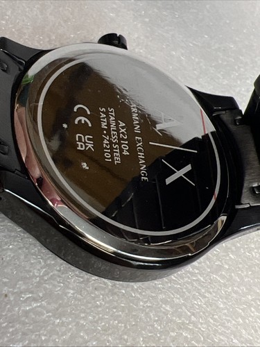 Armani Exchange Mens Black Bracelet Watch. AX2104. - Picture 5 of 8
