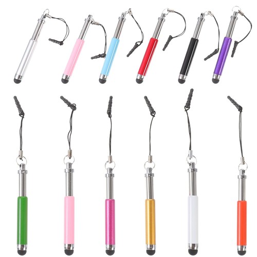 12pcs Two Retractable Capacitive Stylus Train Capacitive Stylus Touchscreen Pen - 第 8/12 張圖片