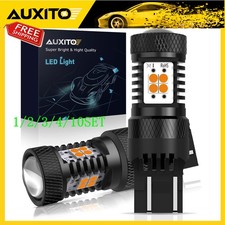 Amber Led Rear Turn Signal Light Bulb 7440 7441 7443 7444 Yellow Bulb 110set