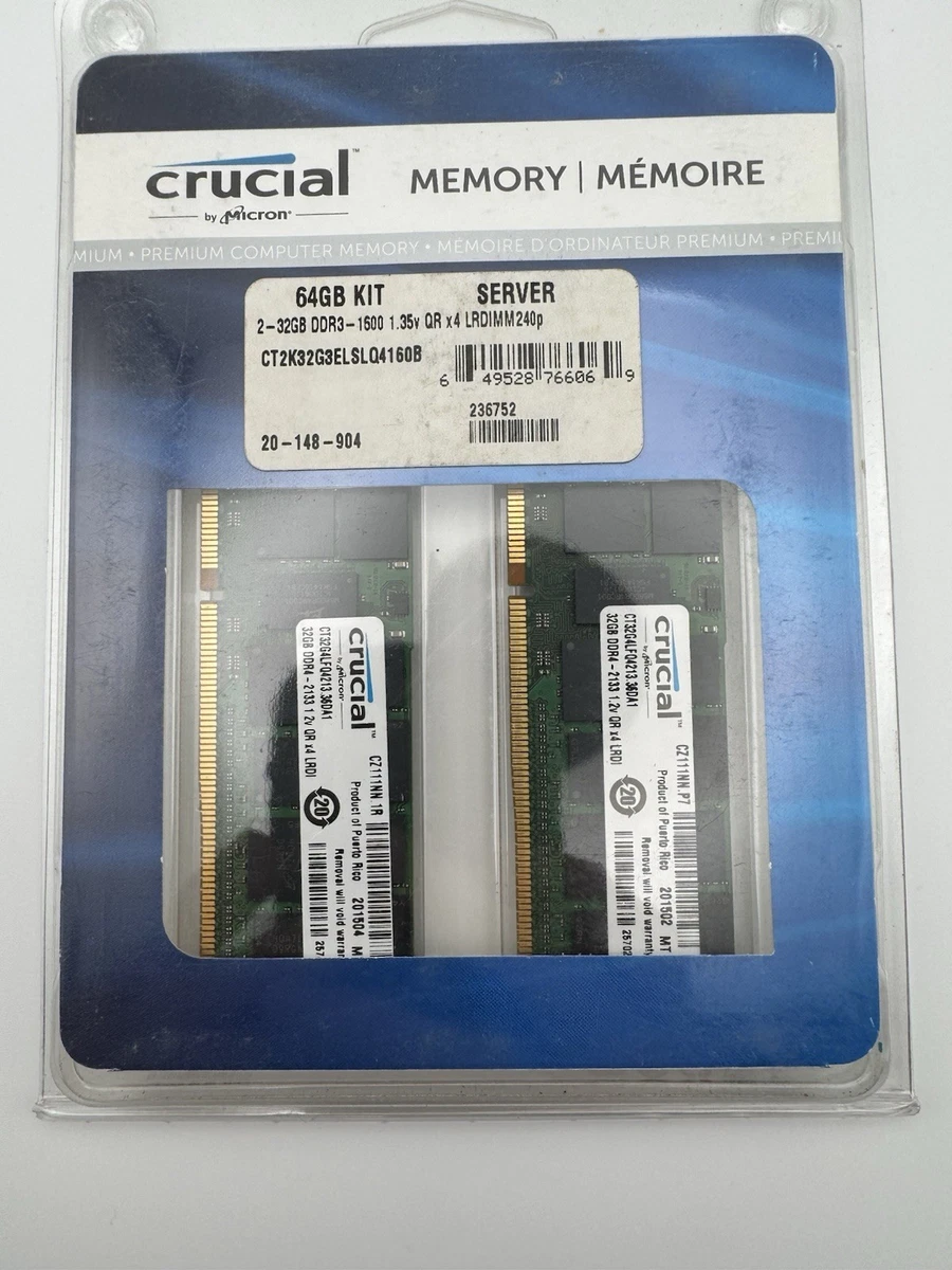 32gb ddr3 ecc products for sale | eBay