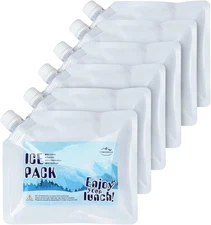 Reusable Ice Packs for Cooler- Long Lasting Cold Freezer Packs for Coolers and L