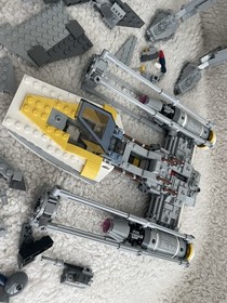 LEGO Star Wars  AT-ST Walker (75153)  and Y-Wing (75172) Incomplete