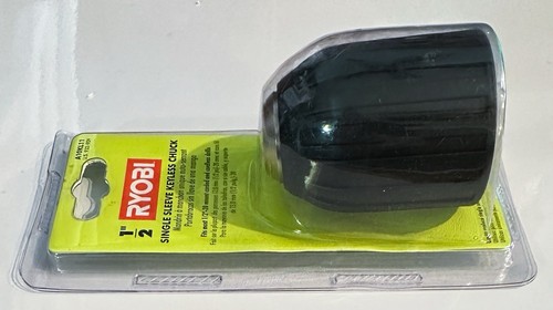RYOBI 1/2” Single Sleeve Keyless Chuck A10KL11 Fits Most 1/2" - 20 Mount Drills - Picture 4 of 5