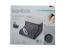 SANITAS Fußwärmer SFW 12 mit 6-Temperaturstufen 100 Watt FüßeWärmer elektr. NEU