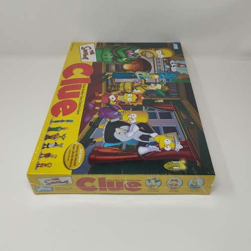 The Simpsons Clue Parker Brothers Classic Detective Game 2nd Edition 2002 Sealed - Bild 3 von 7
