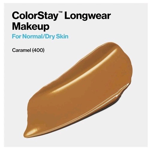 2 Bottles REVLON COLORSTAY 24hrs Foundation NORMAL/DRY SKIN 400 CARAMEL Spf 20 - Picture 2 of 4