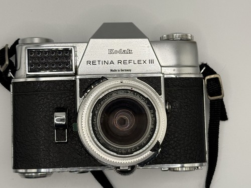 Cámara fotográfica Kodak Retina Reflex III con Schneider Retina-Xenar 2,8/50 mm - Imagen 8 de 21