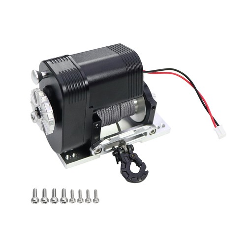 Vertical Winch 6-12.4V 50lbs Load Capacity For 1/10 AXIAL SCX10 TRX4 RC 4WD AUK - Picture 15 of 16