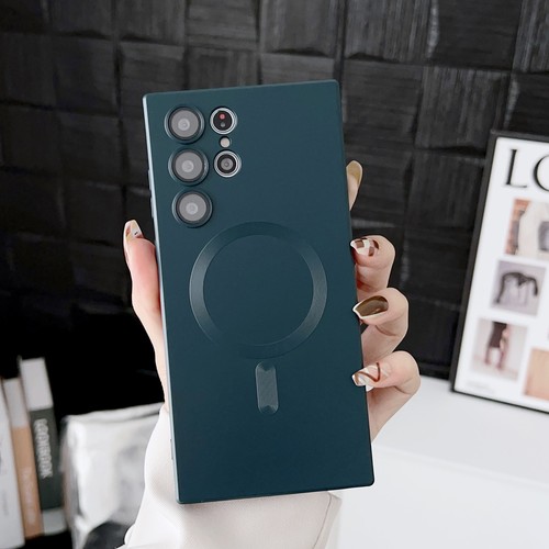 Für Samsung Galaxy S25 S24 S23 Ultra S22+ S21 MagSafe Magnet Hülle Slim Cover - Bild 21 von 32