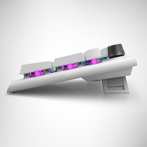 Dell Alienware Tri-Mode Wireless Gaming Keyboard - AW920K (Lunar Light) - Picture 6 of 10