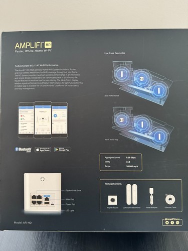 Ubiquiti AmpliFi Dual-Band Mesh Wi-Fi System (AFi-HD-US) - White - Picture 5 of 6
