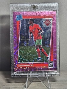 21-22 Donruss Optic Pink Velocity Prizm Nuno Mendes Rookie RC #192 SSP 03/25