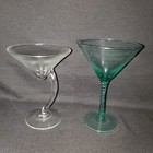 Pair Of Martini Glasses