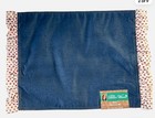 The Pioneer Woman Placemats Set Of 4 Denim Red Polka Dot Reversible Ruffle 14x20