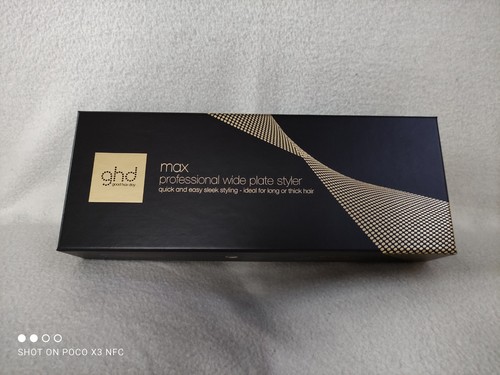 ghd max breites Glätteisen in Schwarz (42mm Platten) - Bild 1 von 6