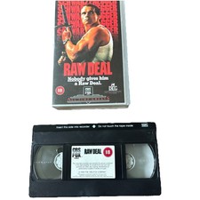 Schwarzenegger Raw Deal On Vhs 1986