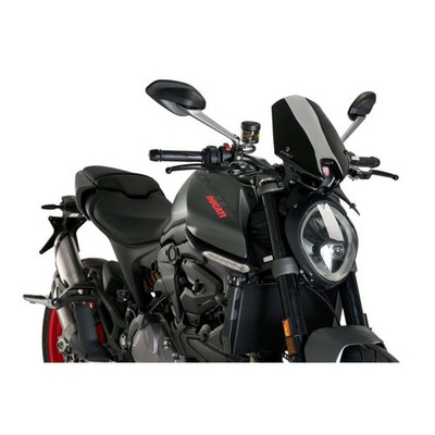 PUIG CUPOLINO NAKED N.G. SPORT PER DUCATI MONSTER 937 PLUS 24-25 NERO
