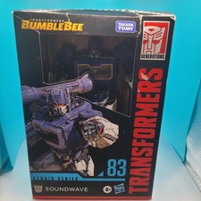 NEW Transformers Studio Series 83 Voyager Class Bumblebee Movie Soundwave