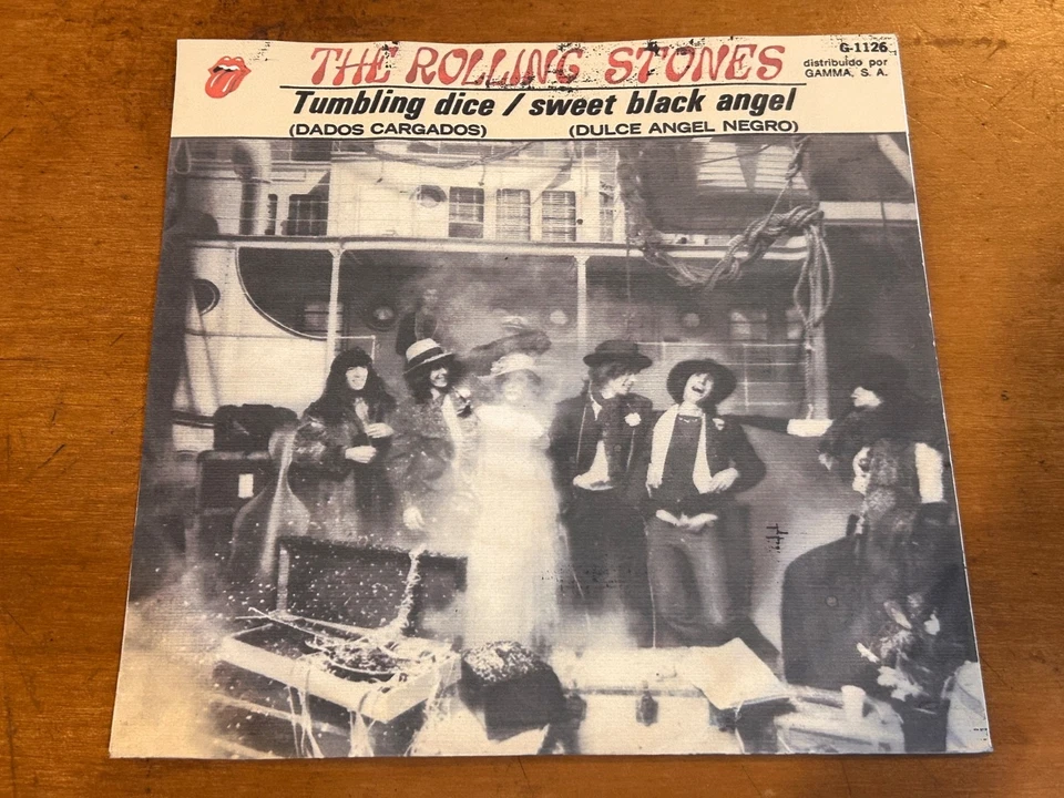 THE ROLLING STONES Tumbling Dice 1972 MEXICO 7" 45 Hard Rock - Image 3 of 4