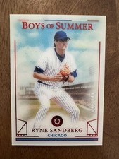 2024 Panini Boys of Summer - Ryne Sandberg #83 Red /149 Chicago Cubs Legend