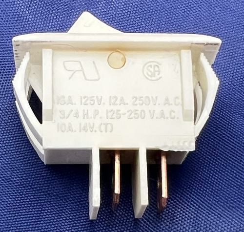Hamilton Beach Food Processor 702 R LOW HIGH POWER SWITCH White Replacement Part - Picture 5 of 5