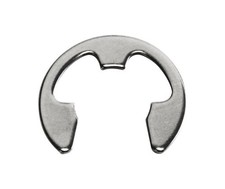 E-Clip External Retaining Ring Clip 1/4 SS PV (100 Pieces)