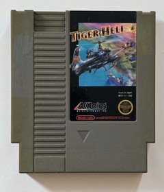 Tiger HELI de Acclaim NES GAME es conocido por su ALTA DIFICULTAD (solo cartucho)