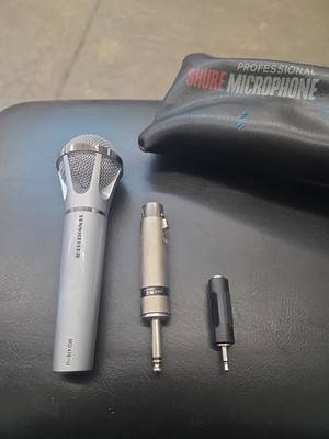 Vintage 70s Rare Sennheiser MD-416-U Dynamic, Cardoid Microphone Made In Germany