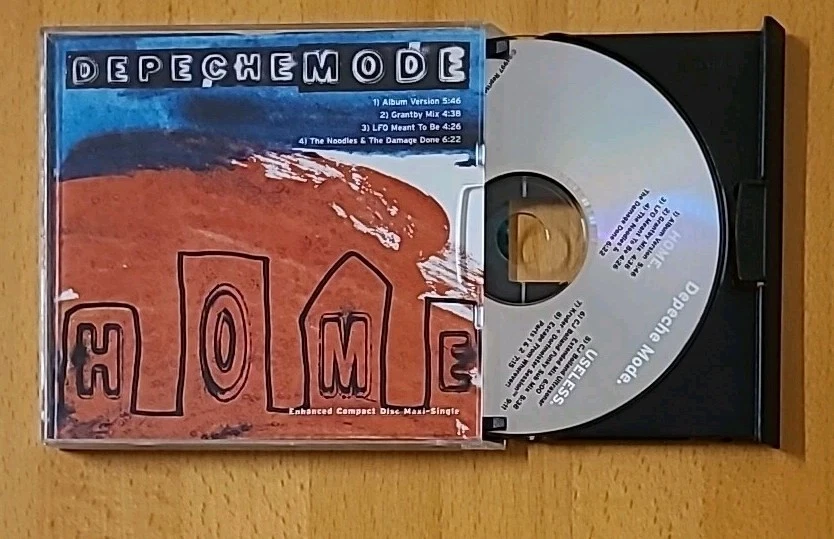Depeche Mode Home Useless Maxi CD Enhanced USA Laserfile case neuwertig - Bild 3 von 4