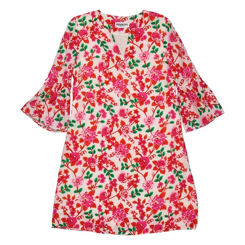 Essentiel Ladies Pink Sleeved Shirt Dress, Brand Size 34 (US Size 0) - Bild 5 von 7