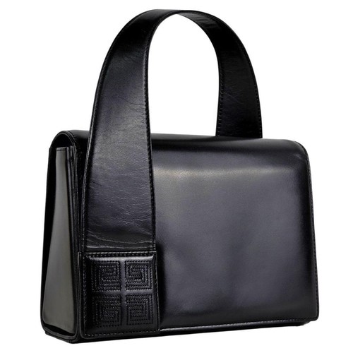Givenchy Damen Handtasche Top Henkeltasche Leder schwarz 4G Naht kostenloser Versand