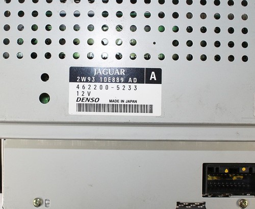 NAVIGATION INFO DISPLAY CLIMATE CONTROL PANEL 2W93-10E889-AD FOR PARTS - Picture 2 of 2