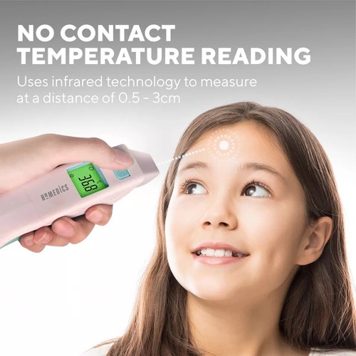 Infrared Temperature Thermometer for Body,Forehead and Ear,No Contact, homedics - Picture 6 of 7