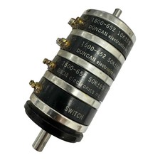 1500-652 Duncan 4 Section Linear Potentiometer 10K 2x50K 5% Used