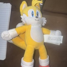 Sonic the Hedgehog Phunny Tails 8” Inch Plush Kidrobot New