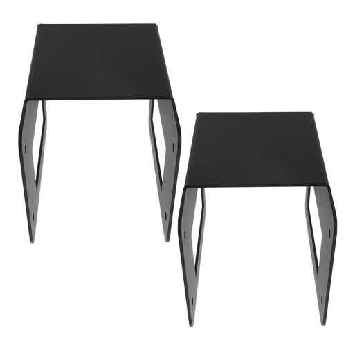 2 Pcs Firewood Rack Brackets Steel Wood Holder Firewood Storage Outdoor 14.7 cm - Picture 11 of 12