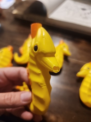 VTG Tropical Seahorse Blow Mold REPLACEMENT String Light COVERS ONLY Lot Of 7 - Picture 3 of 8