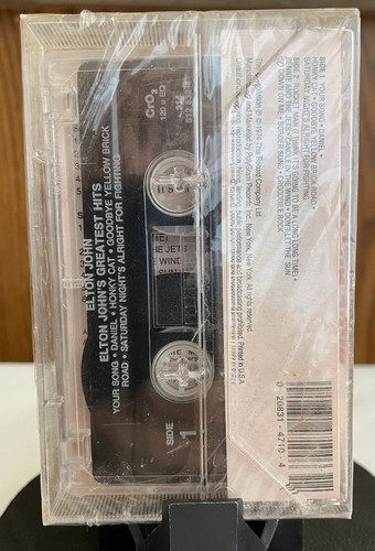 Elton John Greatest Hits (Cassette, 1992) Sealed - Picture 2 of 6