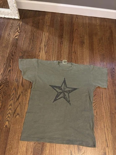 ​Vintage REM Monster World Tour Shirt XL Olive Green St 1990s vintage concert t-shirt, vintage, size XL, single stitch, B+ condition
