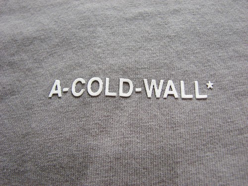 Men's A-COLD-WALL Samuel Ross Grey Diffusion Graphic Print Short Sleeve T Shirt - Picture 4 of 7