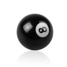 8 Ball Shift Knob Manual Gear Shift Lever Round Ball with 3 Adapters Copper