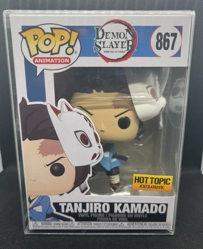 Funko Pop! Tanjiro Kamado Demon Slayer Hot Topic Exclusive #867 Animation