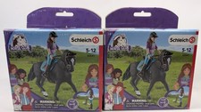 SCHLEICH Horse Club - Lisa  Storm Play Set 42541 BRAND NEW, 2 TWO Sets