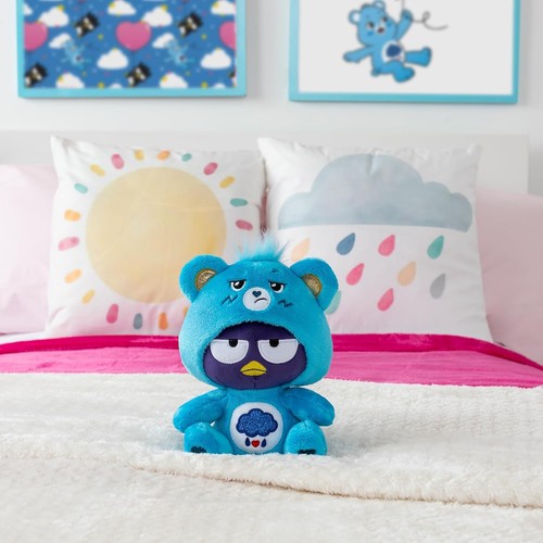 Care Bears Hello Kitty Badtz Maru Dressed As Grumpy Bear 8" Plush - Picture 4 of 4