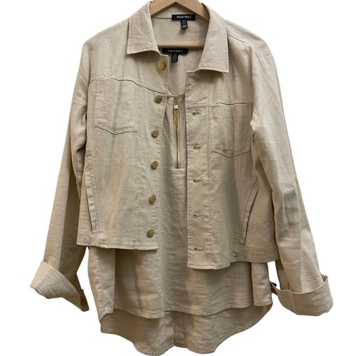 Naturfaser Kapsel M | 4-teiliges Leinen Baumwolle Set, Mix & Match Neutral Sommer Set - Bild 4 von 15