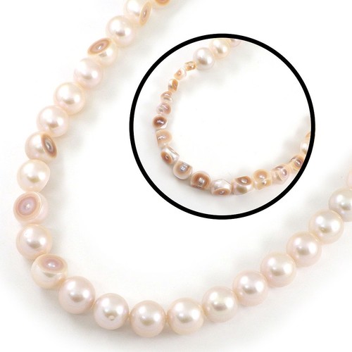 TASAKI Long Necklace Sliced UFC-N1209-3-18KYG Freshwater Pearls 750YG - Picture 1 of 8
