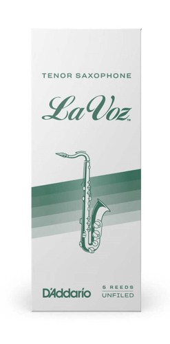 La Voz Tenor Saxophone Reeds - 5 Per Box - Picture 2 of 6